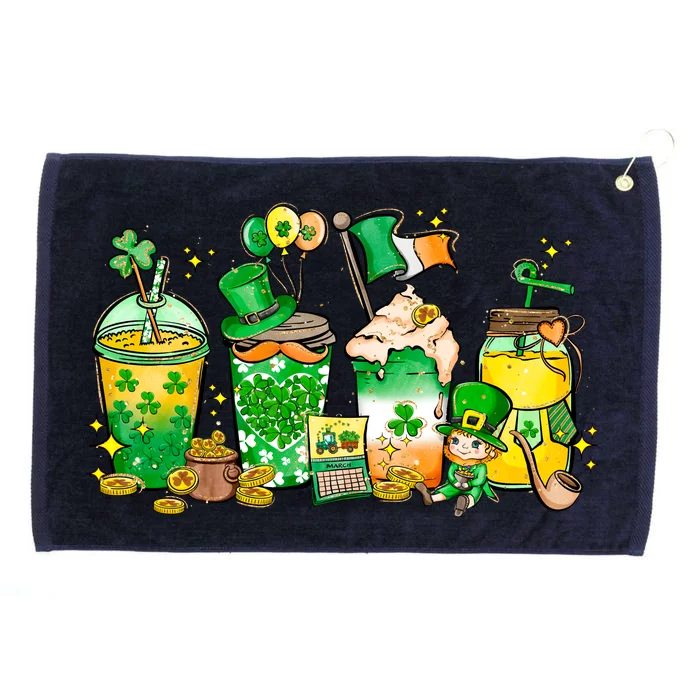 St Patricks Day Plus Size Coffee Mug Cup Graphic Grommeted Golf Towel