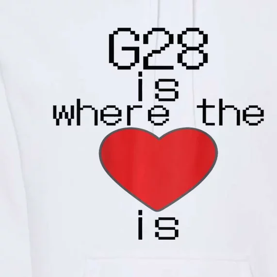 CNC Machinist G28 Home is where the heart is Premium Hoodie