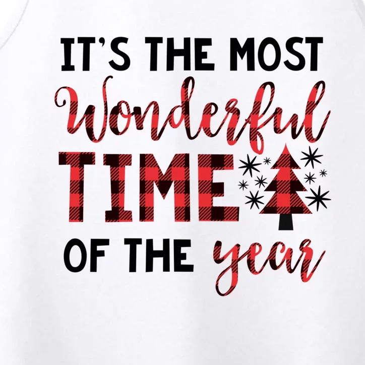 Christmas Meaningful Gift Most Wonderful Time Of The Year Gift Performance Tank