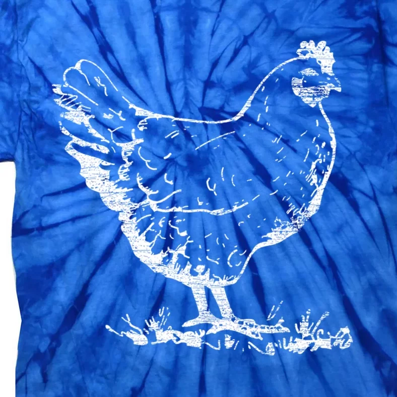 Chicken Meaningful Gift Tie-Dye T-Shirt