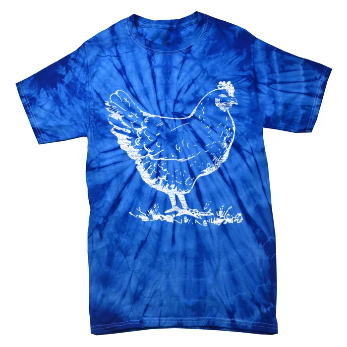 Chicken Meaningful Gift Tie-Dye T-Shirt