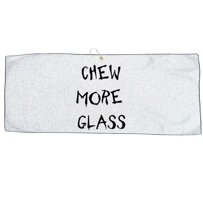 Chew More Glass Large Microfiber Waffle Golf Towel