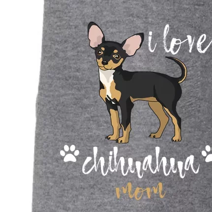 Chihuahua Mom Gifts Lover Doggie 3-End Fleece Hoodie