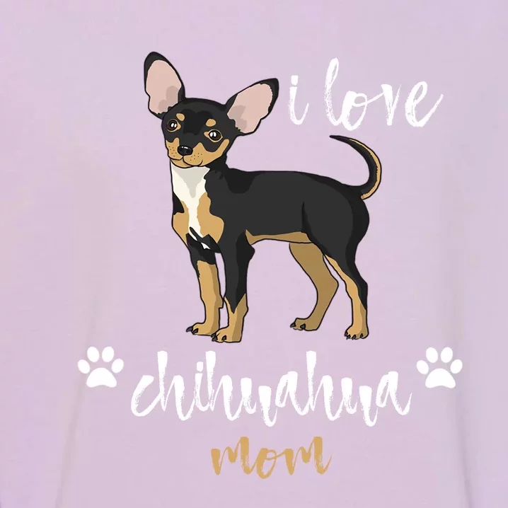 Chihuahua Mom Gifts Lover Garment-Dyed Sweatshirt