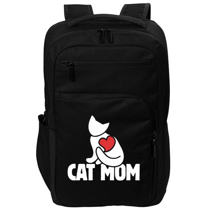 Cat Mom Hoodie Cats Moms Pullover Hoodie Cute Cat Mom Hoodie Impact Tech Backpack