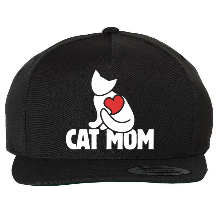 Cat Mom Hoodie Cats Moms Pullover Hoodie Cute Cat Mom Hoodie Wool Snapback Cap