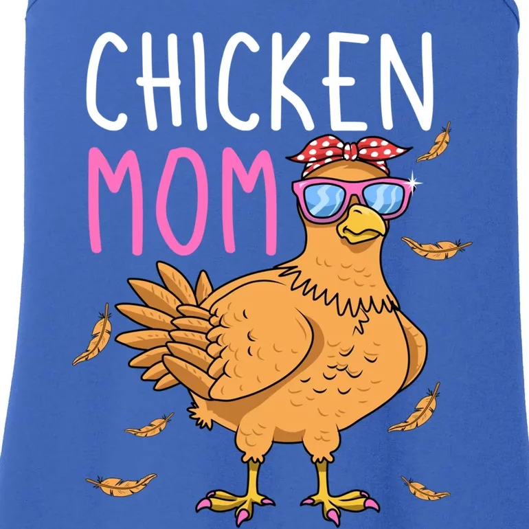 Chicken Mom Hen Lover Poultry Farmer Chicks Mother's Day Funny Gift Ladies Essential Tank