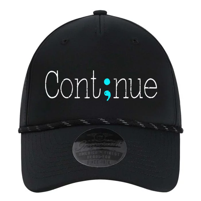 Continue Mental Health Awareness Semicolon Performance The Dyno Cap