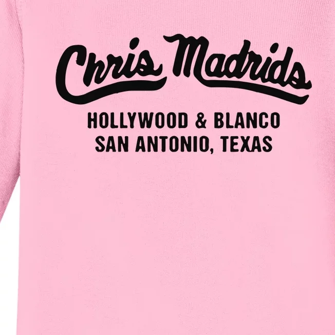 Chris Madrids Hollywood And Blanco San Antonio Texas Baby Long Sleeve Bodysuit