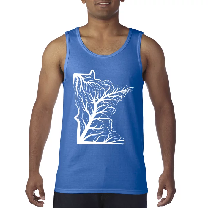 Cool Minnesota Home State Roots Gift Tank Top