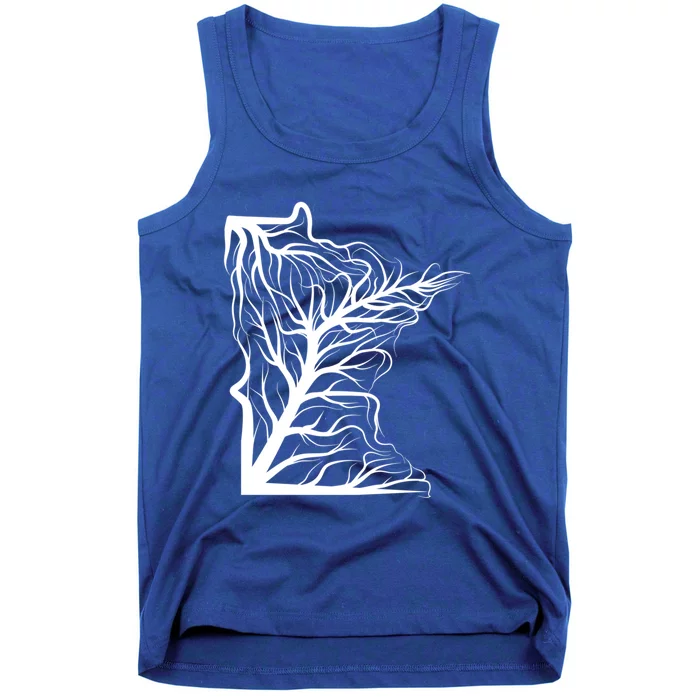 Cool Minnesota Home State Roots Gift Tank Top