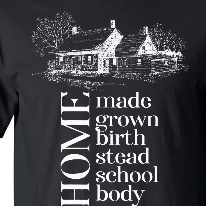 Crunchy Mom Home Birth Homestead Homeschool Mama Country Tall T-Shirt