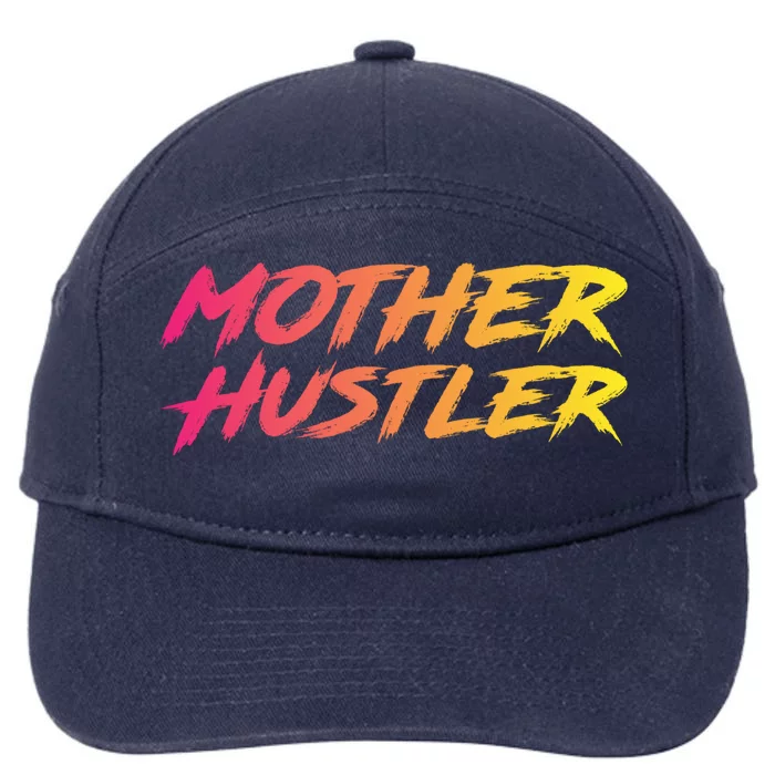 Cool Mother Hustler Humble Money Cash Gift 7-Panel Snapback Hat