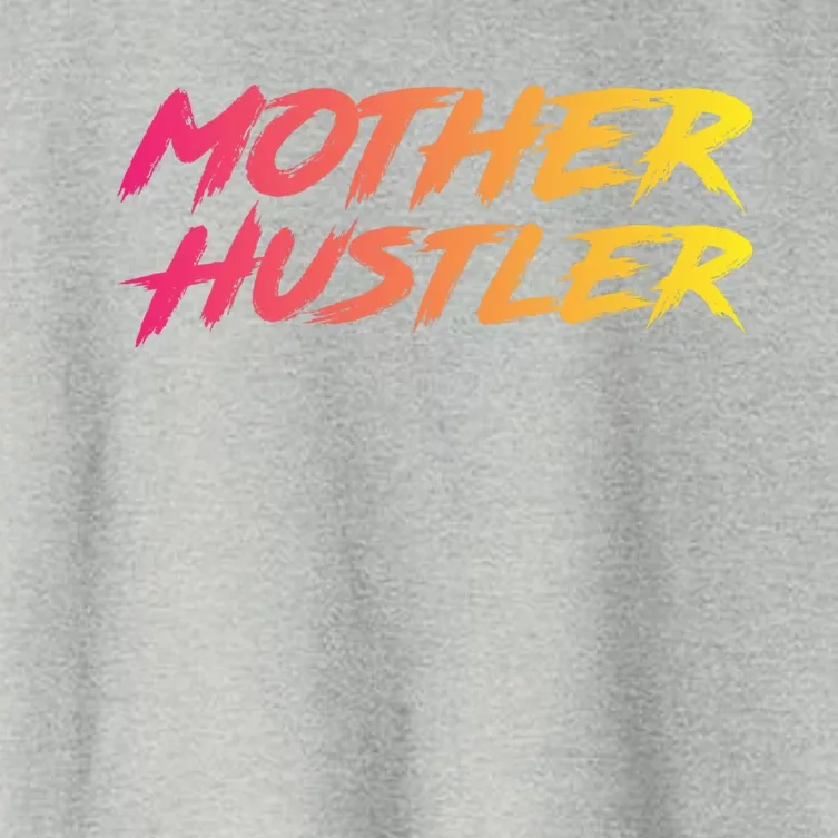 Cool Mother Hustler Humble Money Cash Gift Women's Crop Top Tee