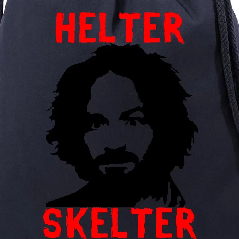 Charles Manson Helter Skelter Drawstring Bag