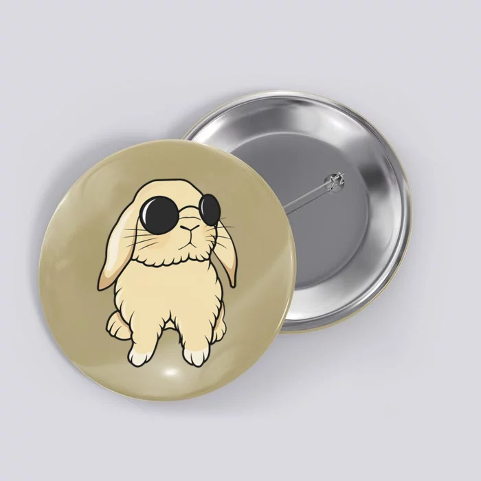 Cute Mini Holland Lop Bunny Rabbit Lover Sunglasses Easter Button