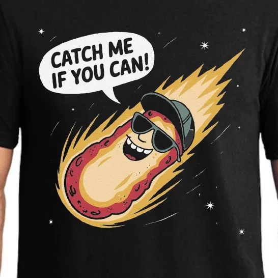 Catch Me If You Can Funny Astronomy Meteor Pajama Set