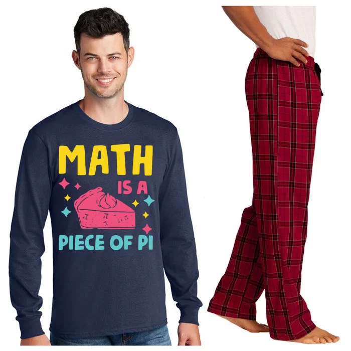 Cool Math Is A Peace Of Pi Long Sleeve Pajama Set