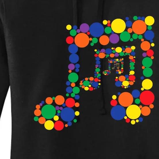 Colourful Music International Dot Day Women's Pullover Hoodie