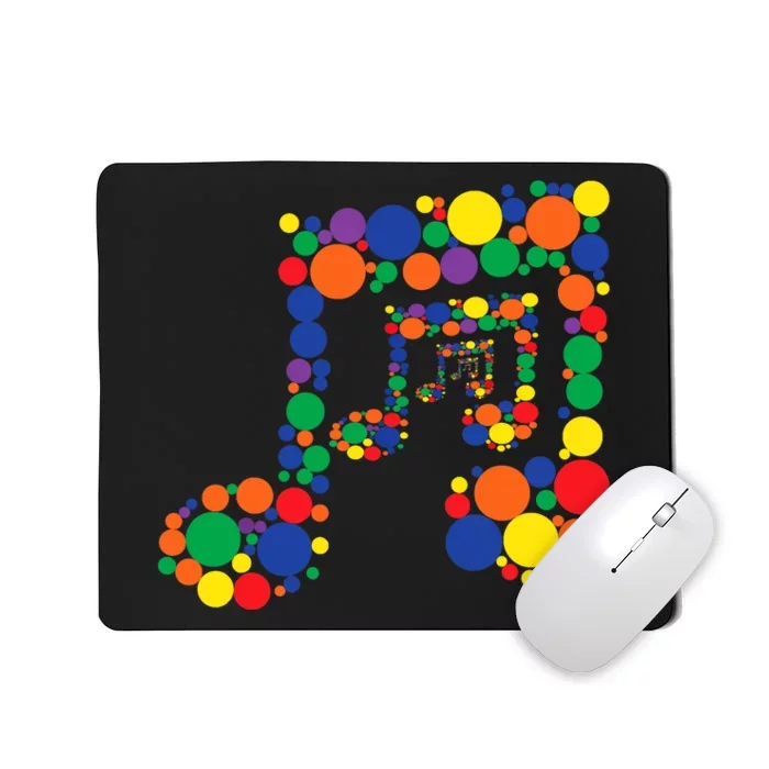 Colourful Music International Dot Day Mousepad