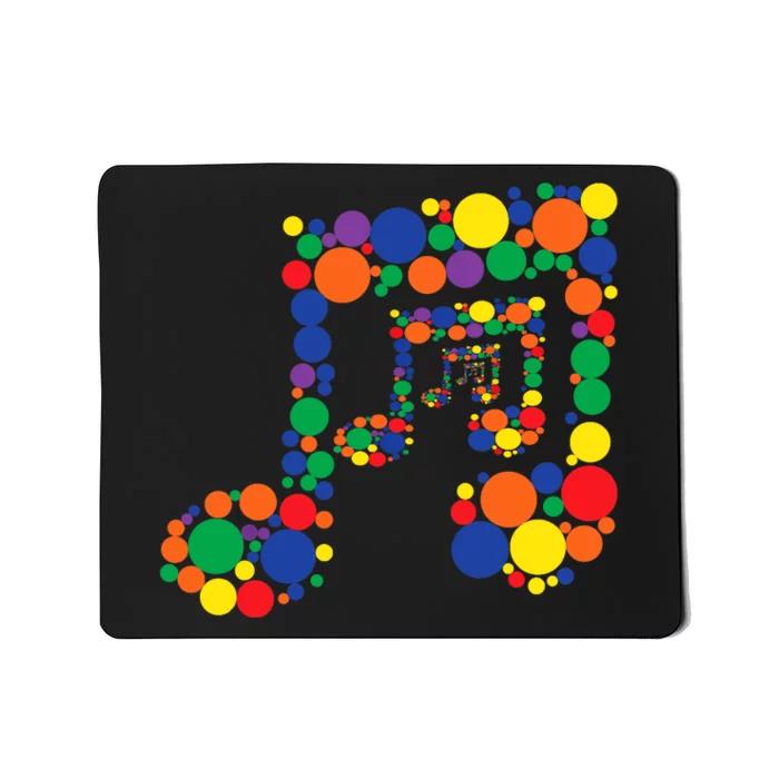 Colourful Music International Dot Day Mousepad