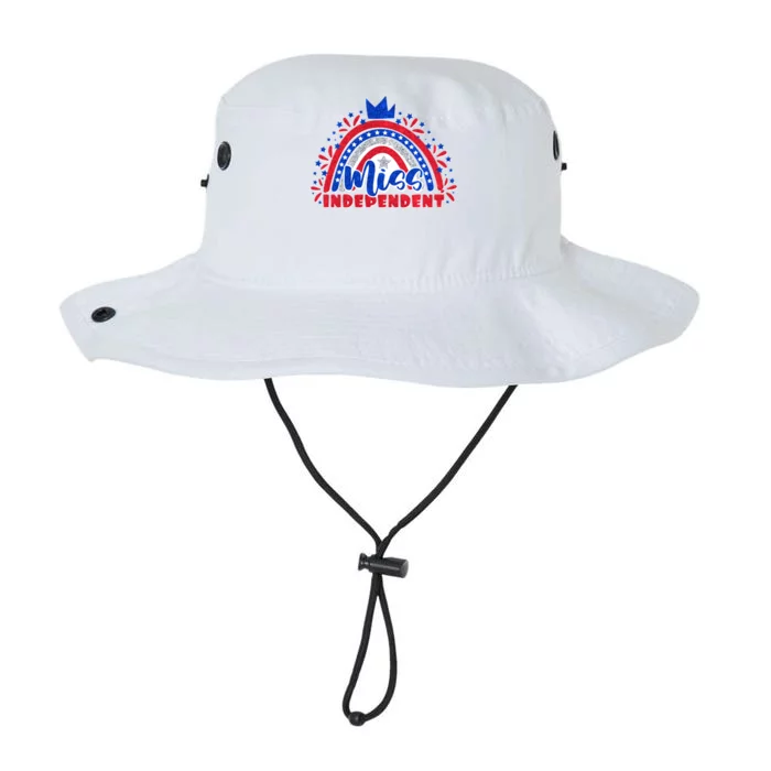 Cute Miss Independent 4th Of July Legacy Cool Fit Booney Bucket Hat