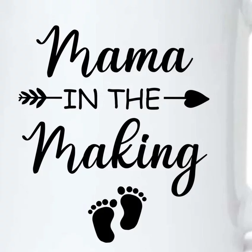 Cute Mama In The Making Pregnancy Announcet Great Gift Black Color Changing Mug