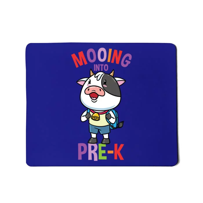 Cow Mooing Into Prek Great Gift Mousepad