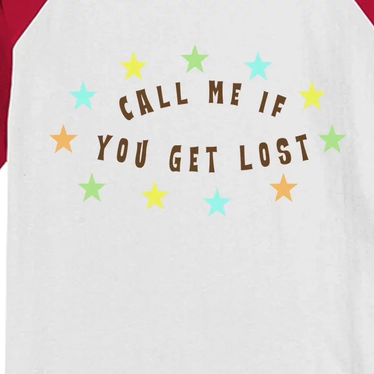 Call Me If You Get Lost Star Kids Colorblock Raglan Jersey