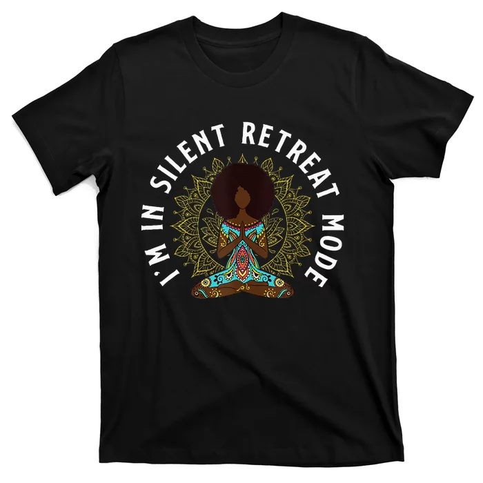 Cute Meditation Im In Silent Retreat Mode Boy T-Shirt