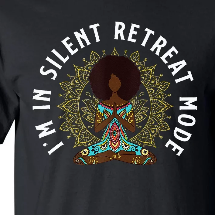 Cute Meditation Im In Silent Retreat Mode Boy Tall T-Shirt