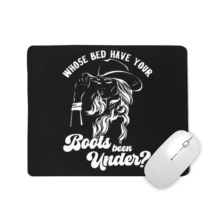 Country Music Inspired Boot Design Mousepad