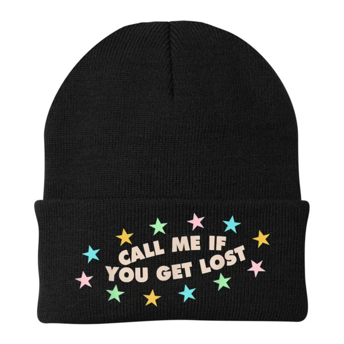 Call Me If You Get Lost Trendy Costume Knit Cap Winter Beanie