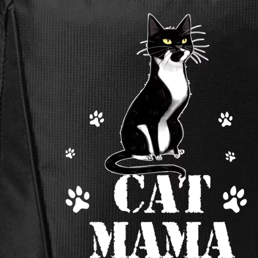 Cats Mama I Love Cats Funny Gift City Backpack