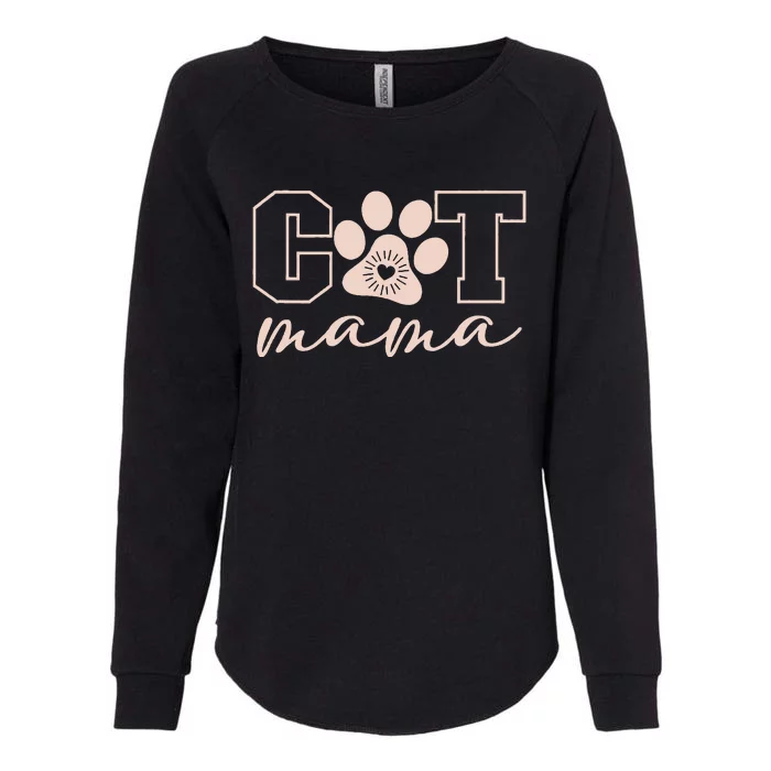 Cat Mama I Love My Cat Cat Mom Great Gift Classic Womens California Wash Sweatshirt