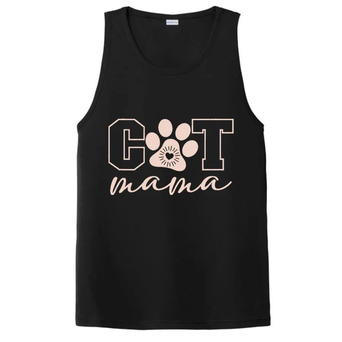 Cat Mama I Love My Cat Cat Mom Great Gift Classic Performance Tank