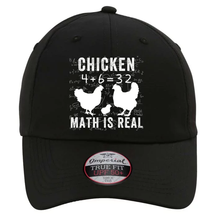 Chicken Math Is Real Chicken Lover Funny Chicken Math Meme Chicken Whisperer The Original Performance Cap