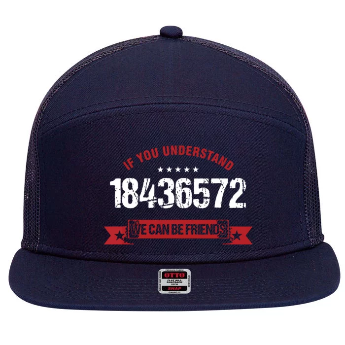 Car Mechanic If You Understand 18436572 Mechanical Engineer 7 Panel Mesh Trucker Snapback Hat