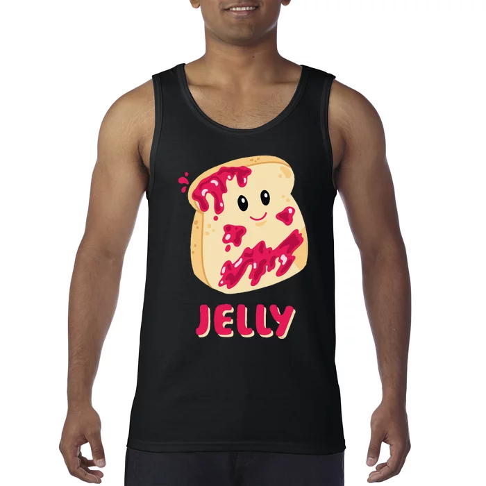 Couple Matching Jelly & Peanut Butter Halloween Tank Top