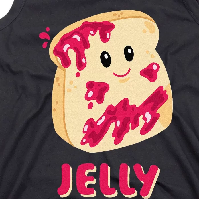 Couple Matching Jelly & Peanut Butter Halloween Tank Top