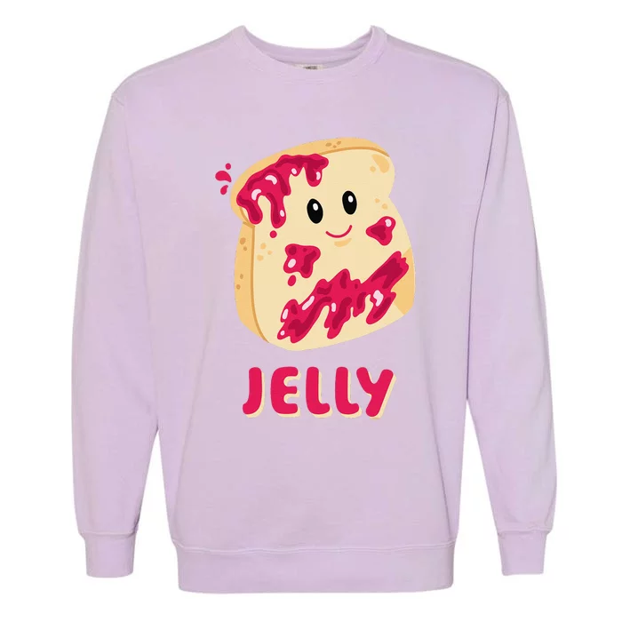 Couple Matching Jelly & Peanut Butter Halloween Garment-Dyed Sweatshirt