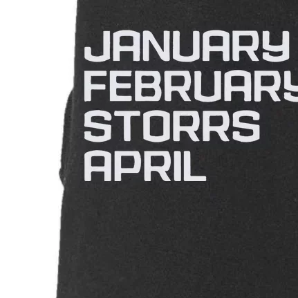 Ct Months January February Storrs April Doggie 3-End Fleece Hoodie