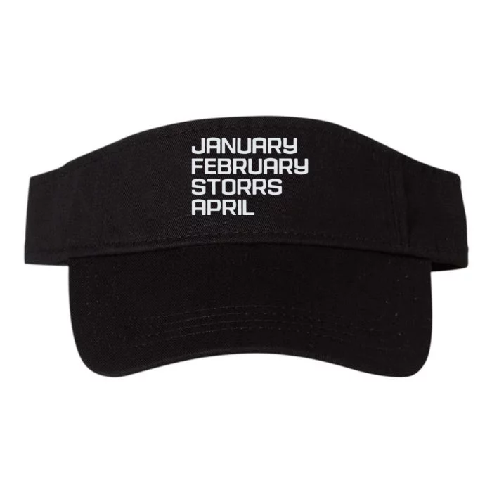 Ct Months January February Storrs April Valucap Bio-Washed Visor