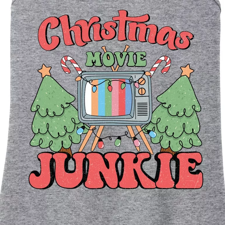 Christmas Movie Junkie Ladies Essential Tank