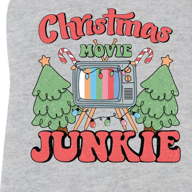 Christmas Movie Junkie Women's Racerback Tank