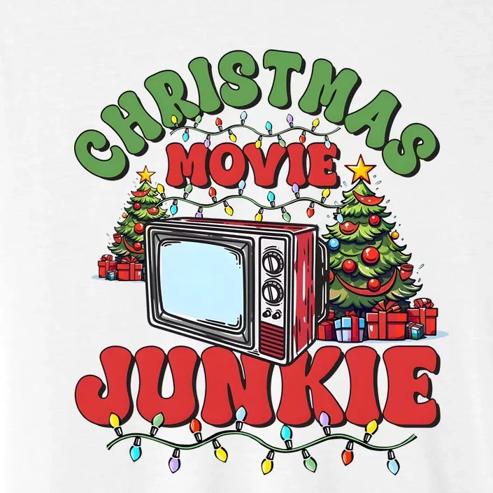 Christmas Movie Junkie Xmas Holiday Season ChromaSoft Performance T-Shirt