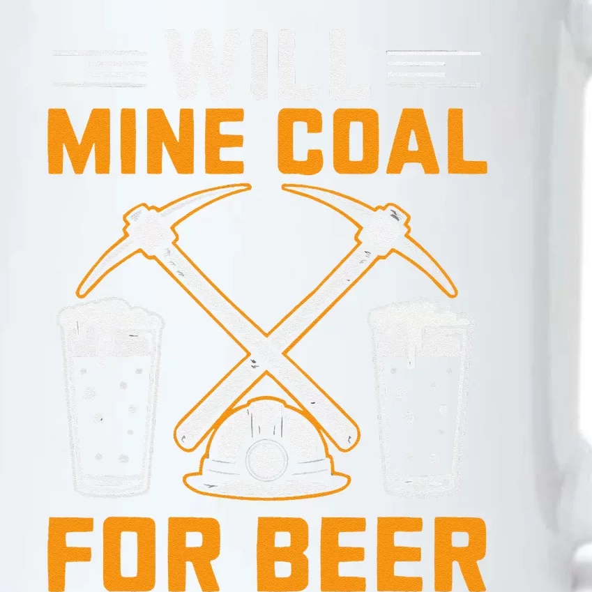 Coal Miner Job Profession Digging Occupation Coal Mining Black Color Changing Mug