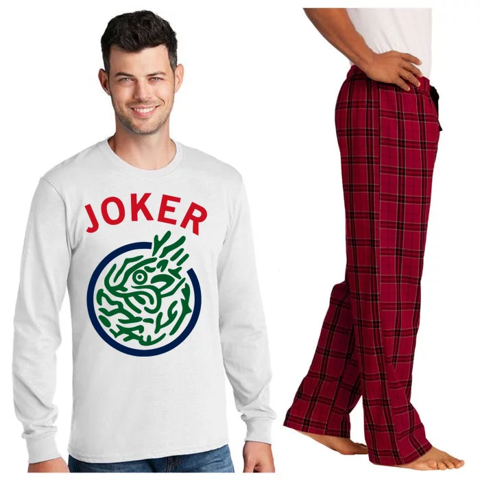 Chinese Mah Jong Joker Tile Mahjong Costume Long Sleeve Pajama Set