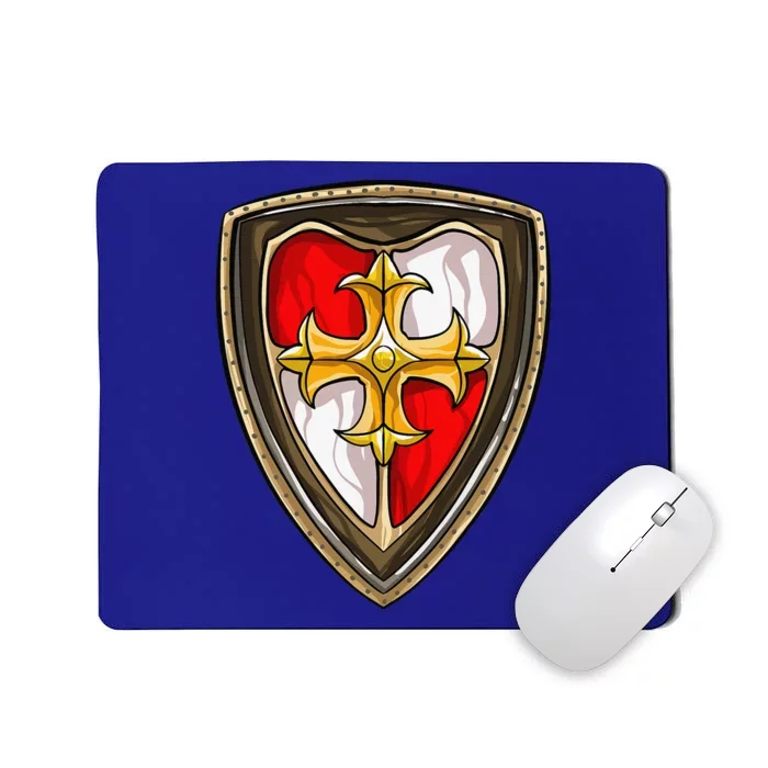 Cool Medieval Knight Finny Lazy DIY Halloween Costume Gift Mousepad