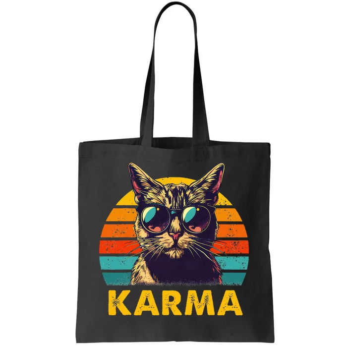 Cat Music Karma Tote Bag